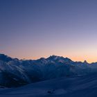 Matterhorn zur blauen Stunde