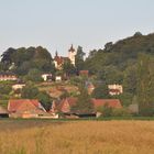 Matteschlösschen in Wölpinghausen um 6 Uhr am Morgen