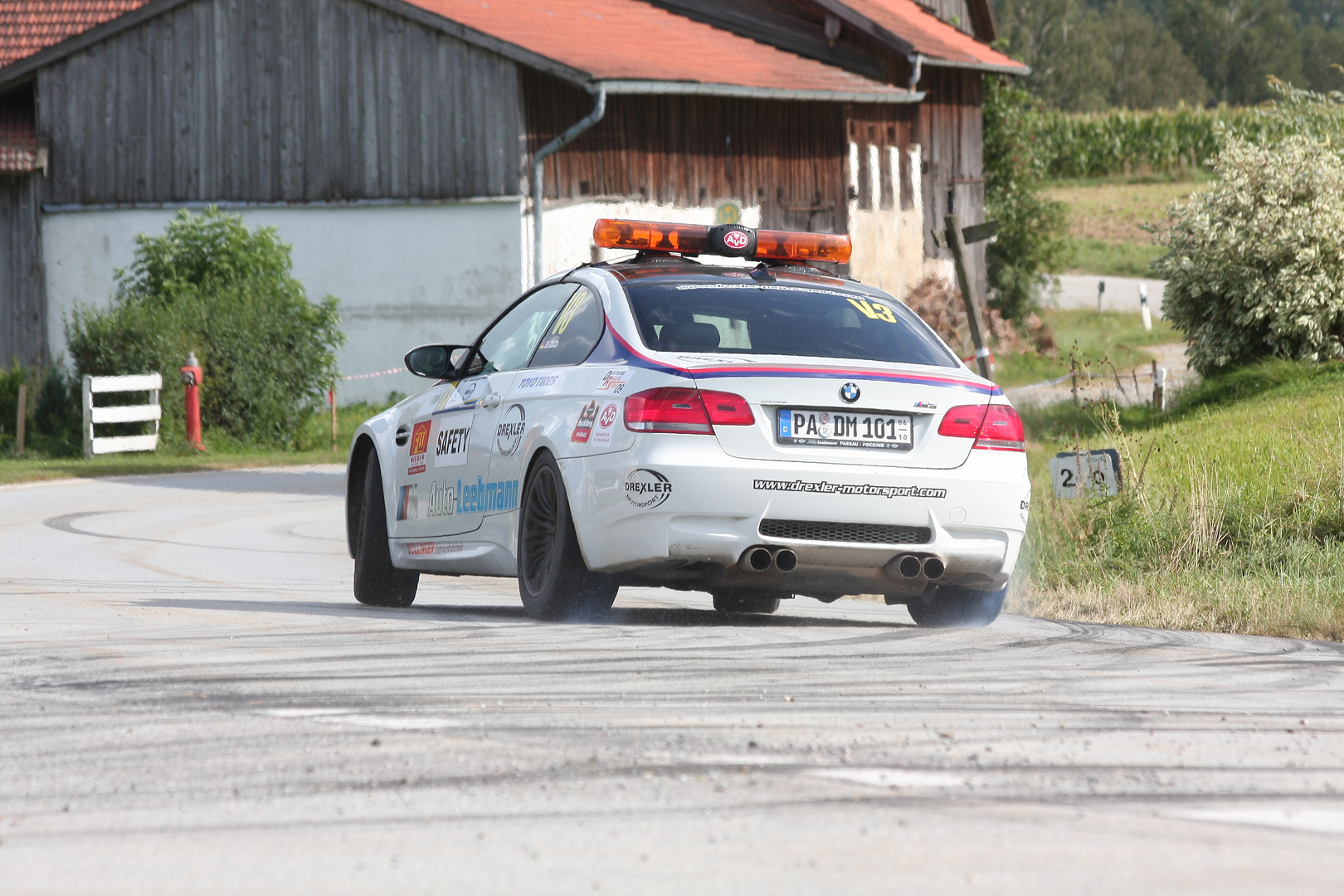 matthias kahle bei der niederbayern-rally 2009