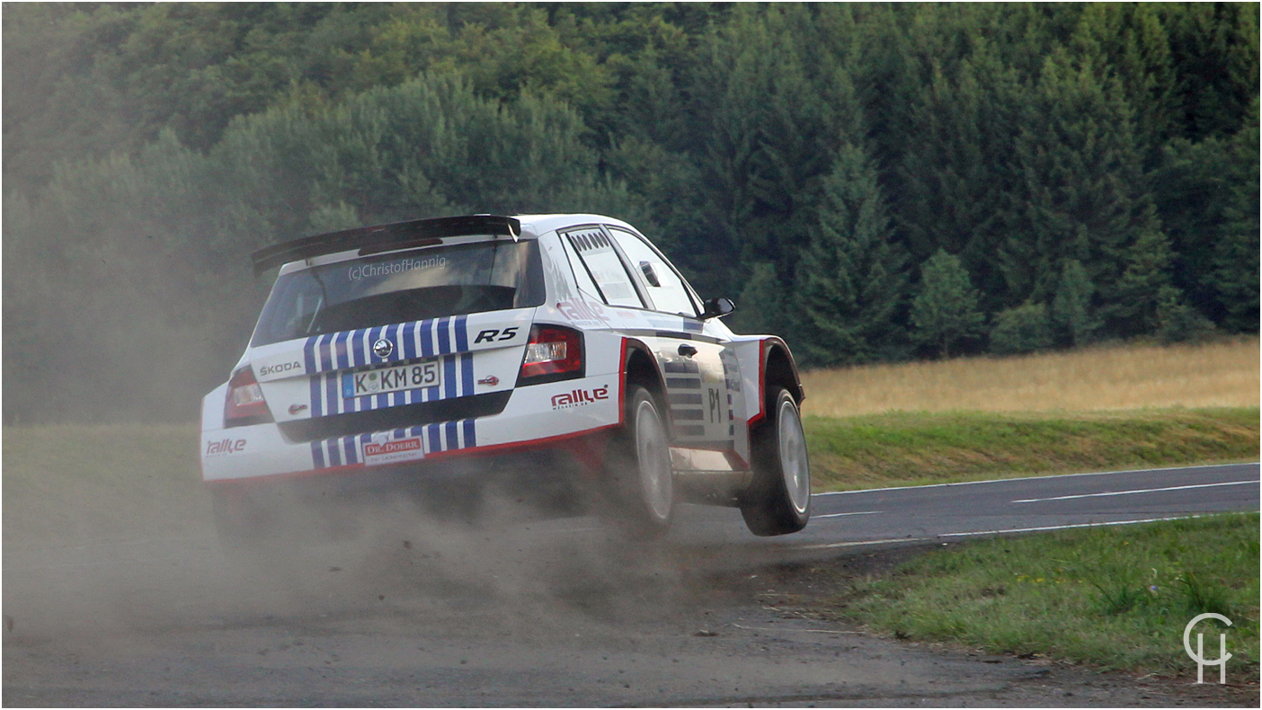 Matthias Kahle beim Eifel Rallye Festival 2017