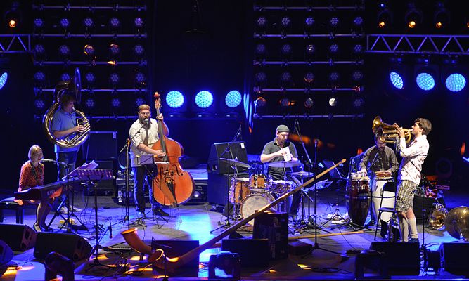 Matthias Schriefl und Band im Theatron in München