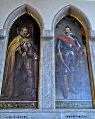 Matthias+Ferdinand II - aus dem Kaisersaal