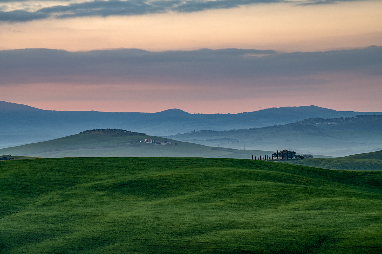 Mattino in Val d'Orcia