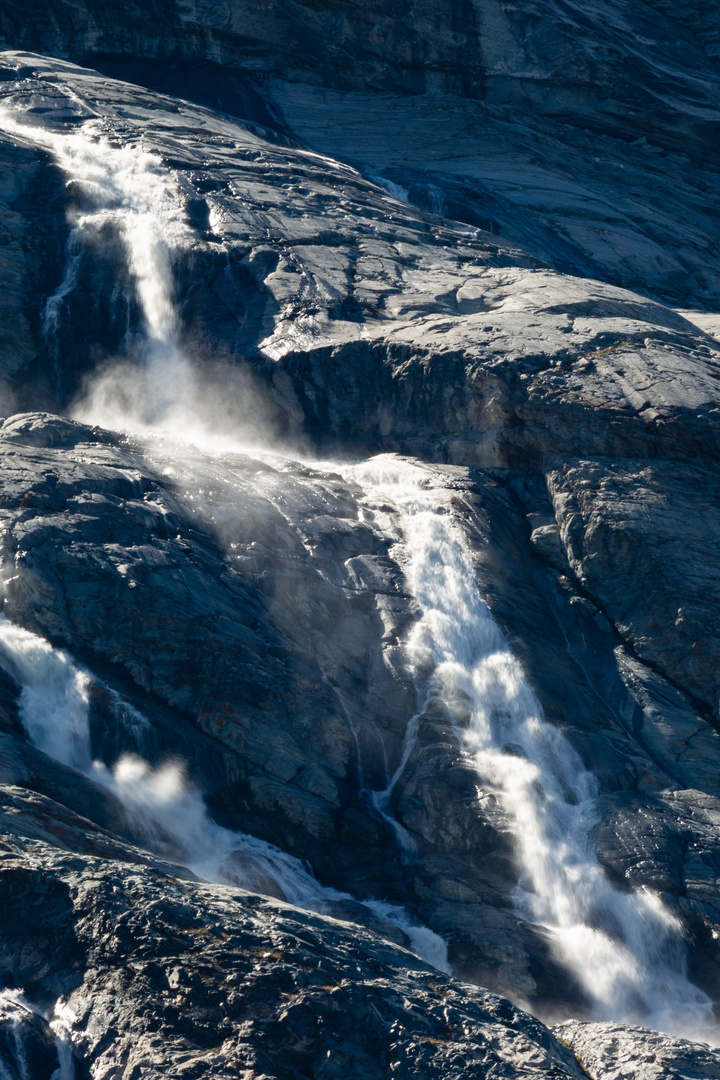 Mattmark: Der Allalingletscher schmilzt