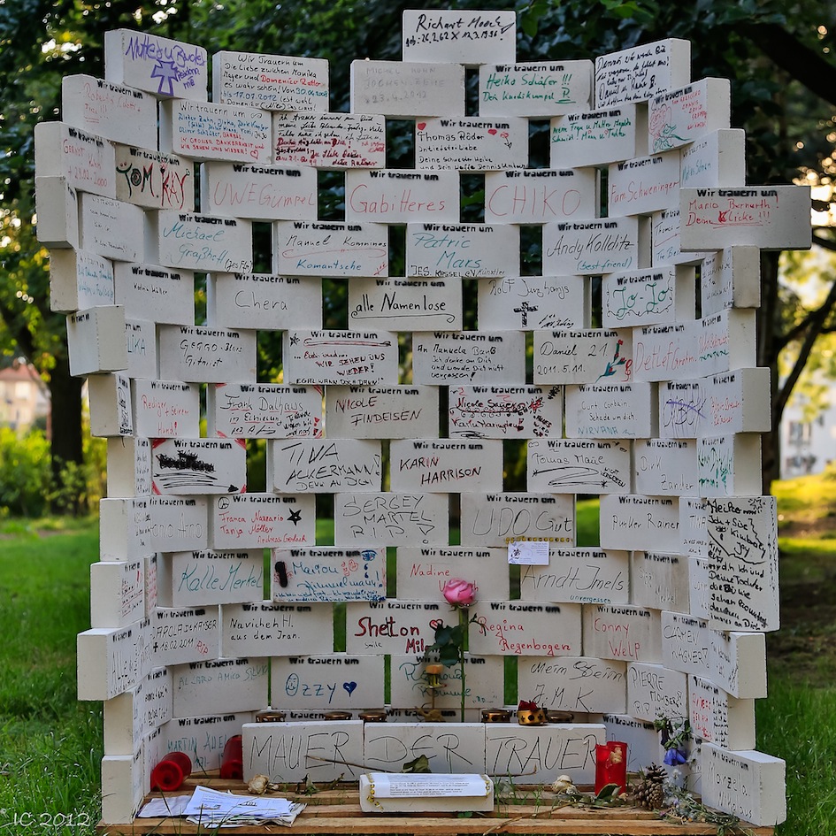 Mauer der Trauer, Kassel Zentrum