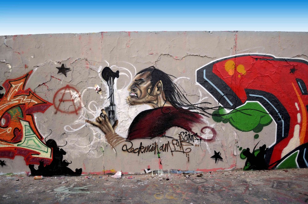 Mauer-Graffiti 3