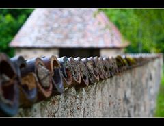 Mauer um Kriegerdenkmäler in St. Blasien