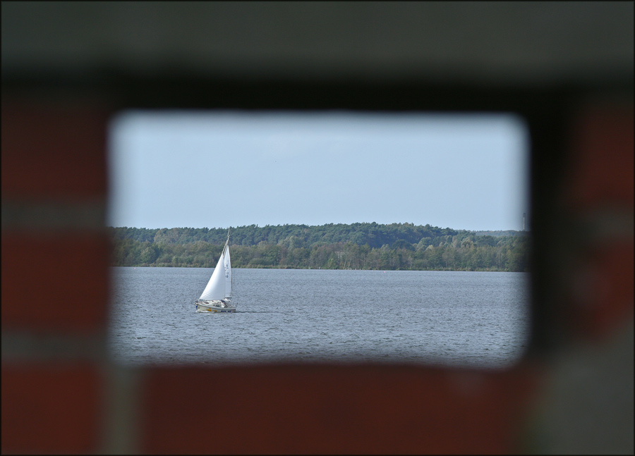 Mauerdurchblick