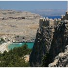 Mauern der Akropolis in Lindos