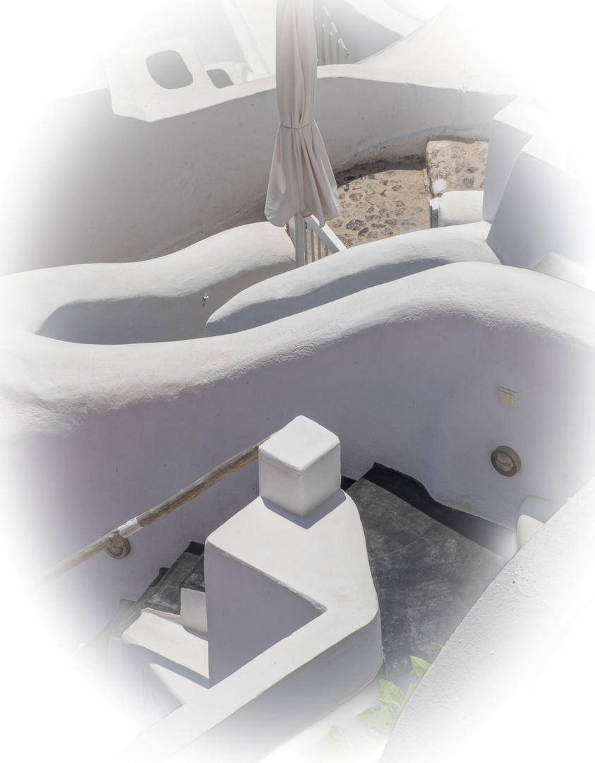 Mauern und Treppen I - Oia/Santorin