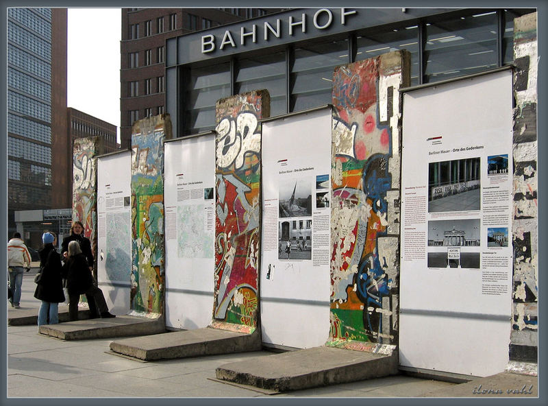 Mauerreste am Potsdamer Platz