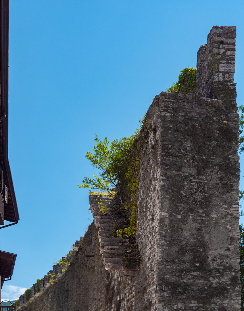 mauertreppe vom und zum nirgendwo...