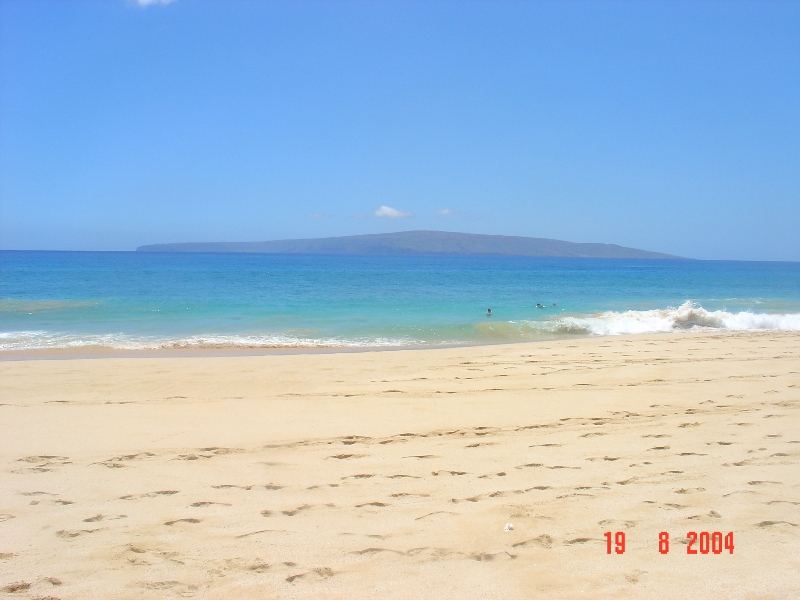 Maui dalla spiaggia più bella del mondo