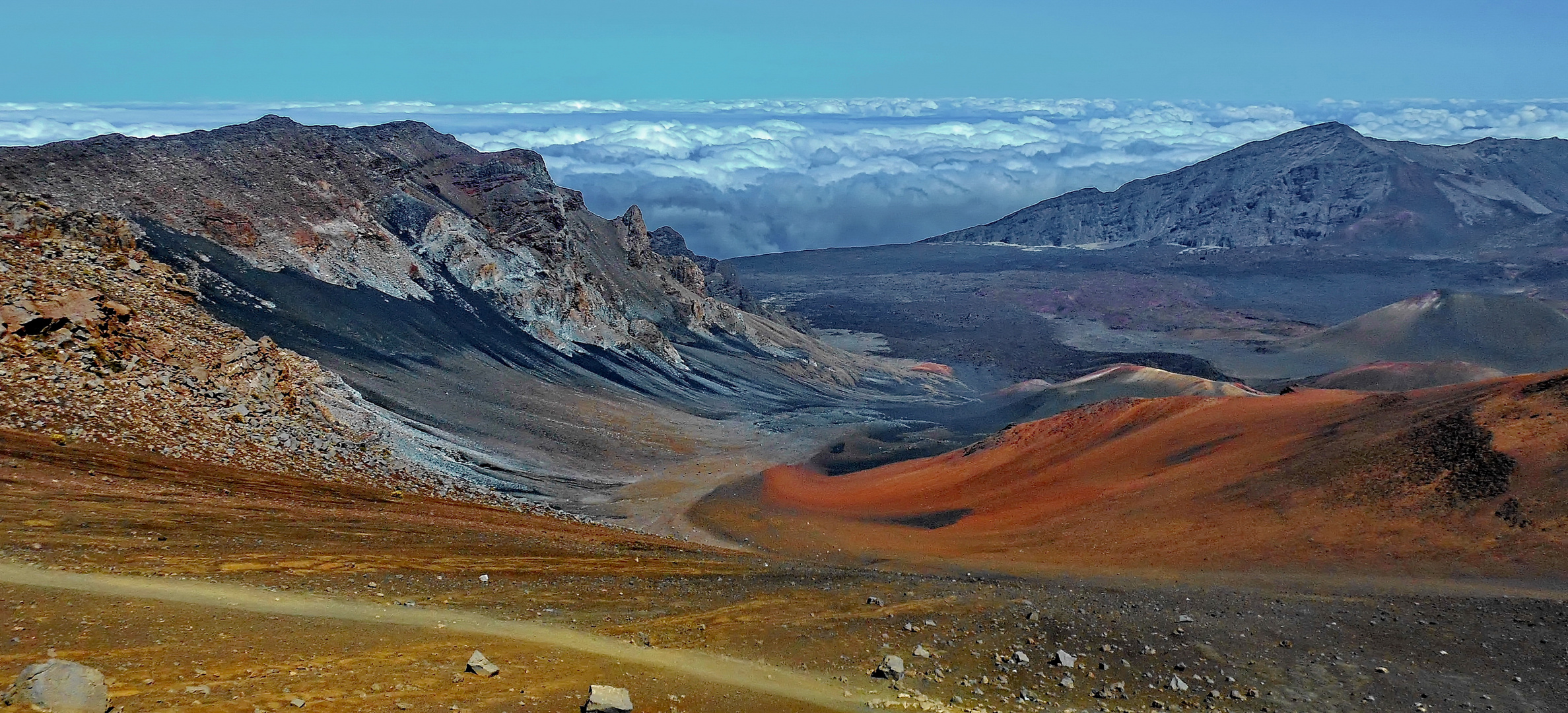 Maui Haleakala Krater 3.055 m.ü.M.