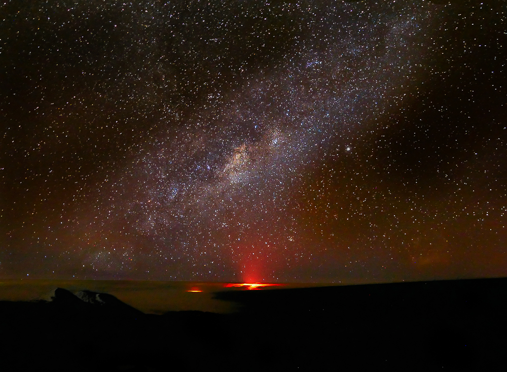 Mauna Kea to active vulcano