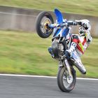 Mauno Hermunen 2éme marche du podium mondial de supermoto