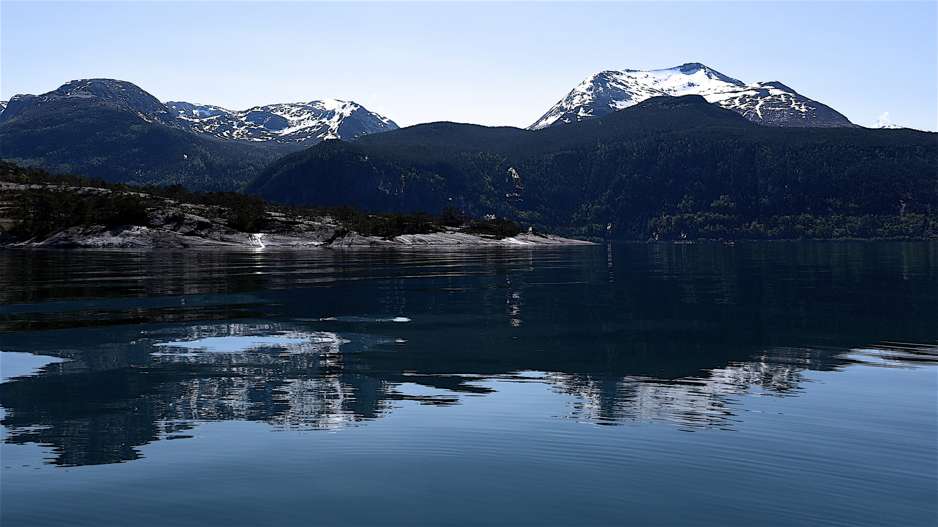 Mauranger Fjord ecke 