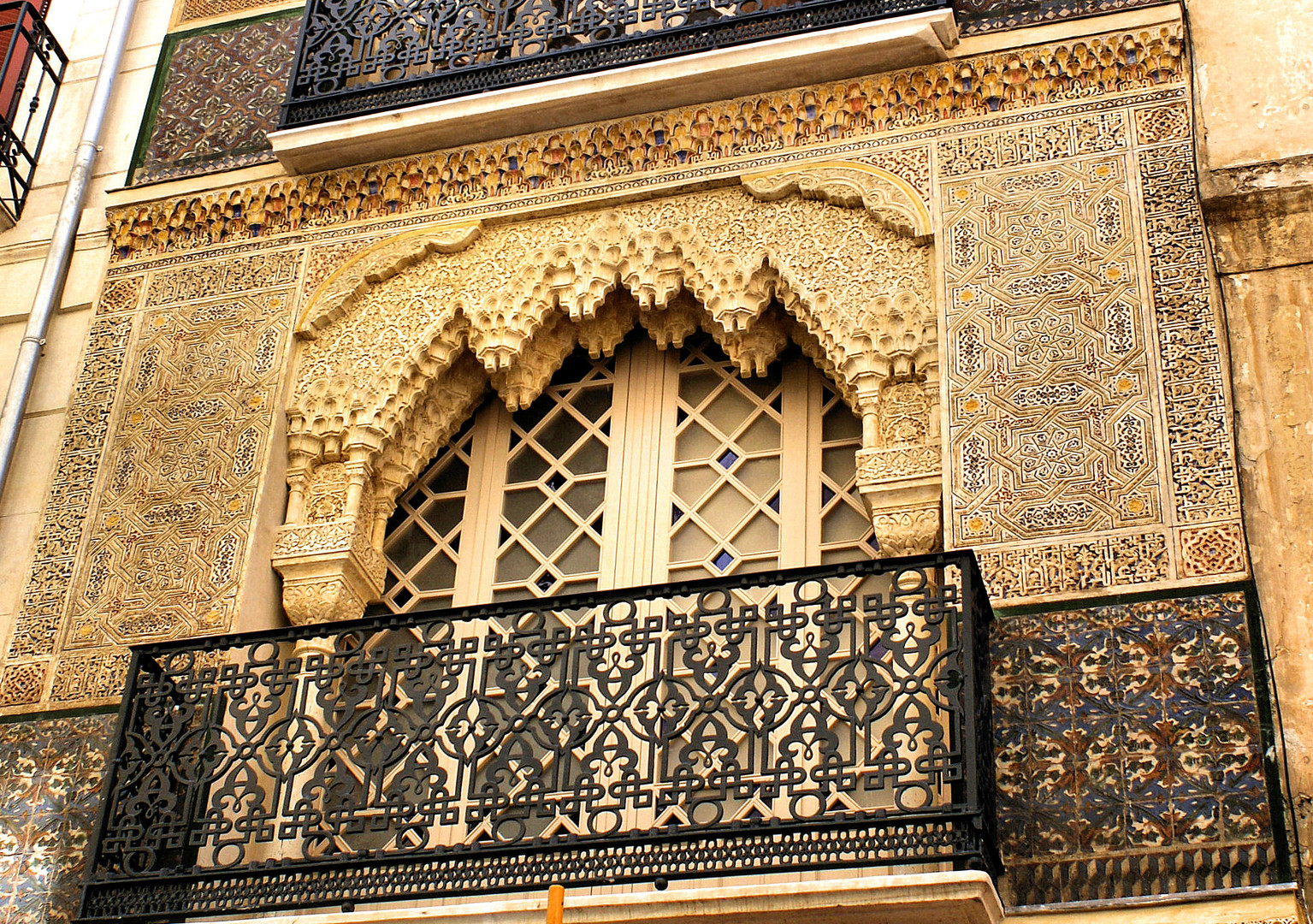 Maurische Baukunst in Malaga