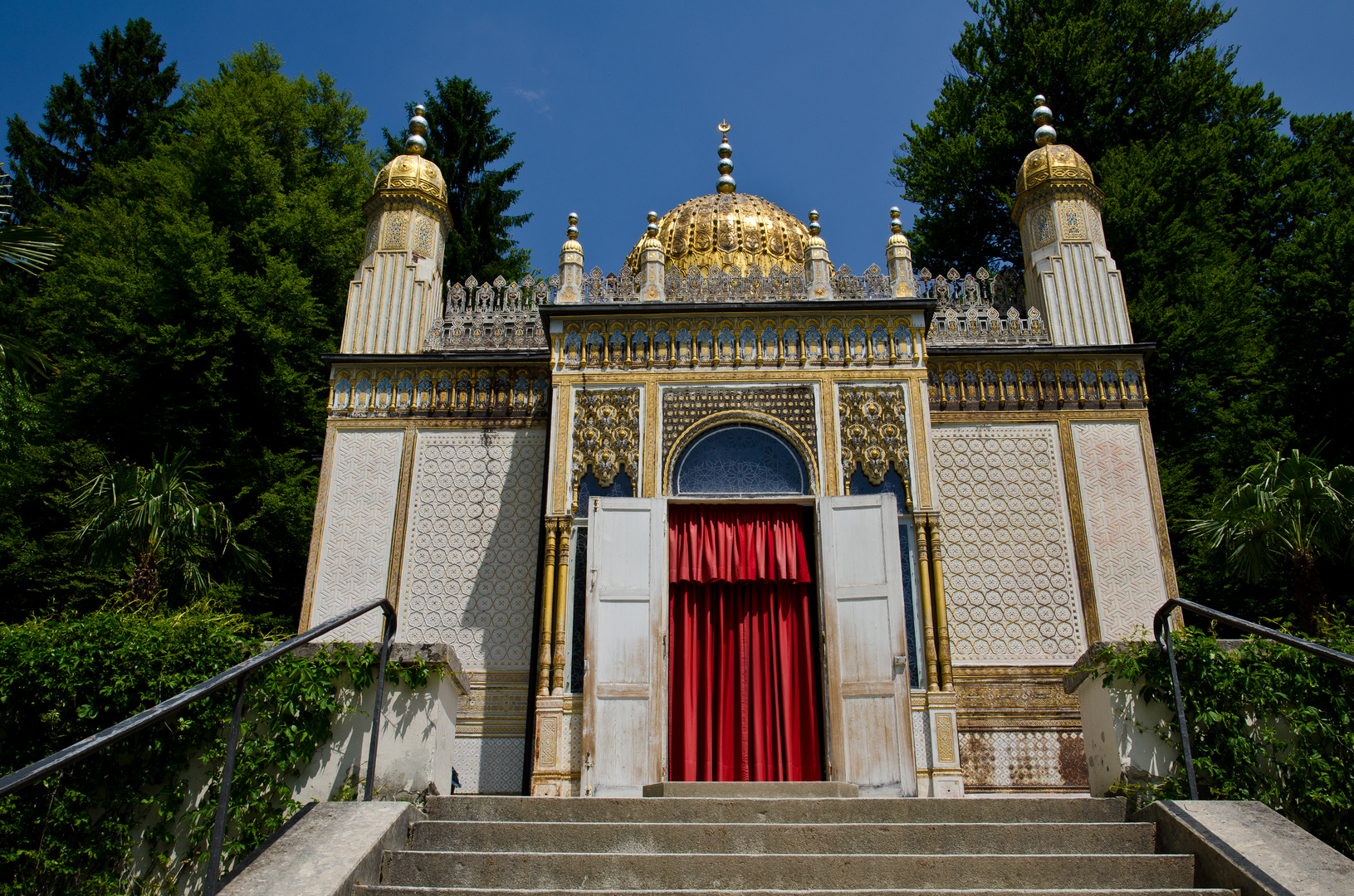 Maurischer Kiosk Schloß Linderhof Außenansicht