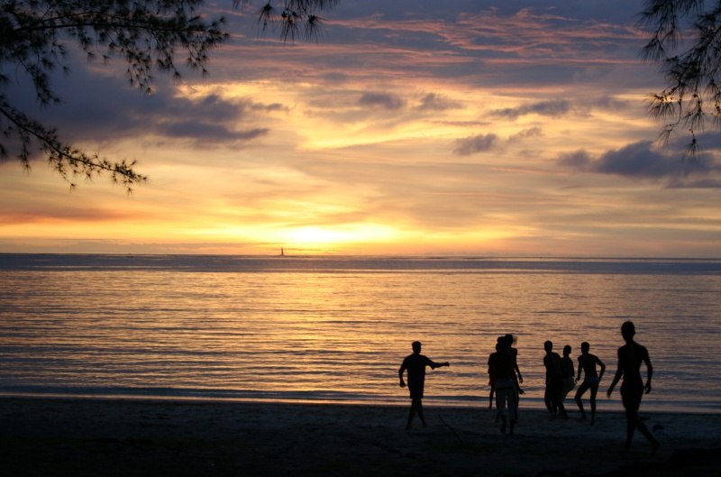 Mauritius Mont Choisy am Abend