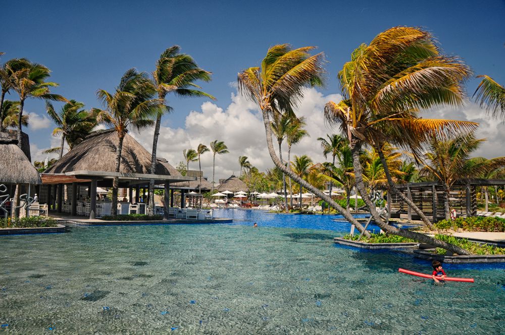 Mauritius Ostküste immer windig aber nie zu heiß