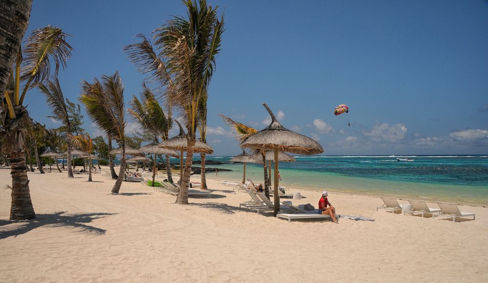 Mauritius Ostküste immer windig aber nie zu heiß