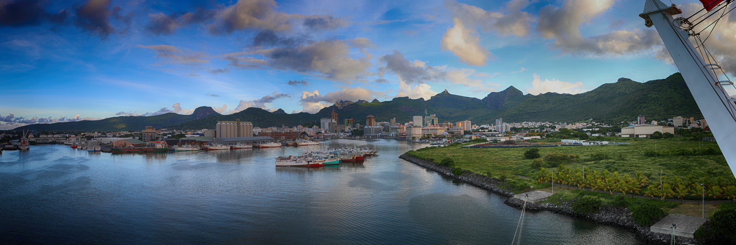 Mauritius, Panorama Port Louis