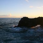 Mauritius - Pont Naturel im Abendlicht