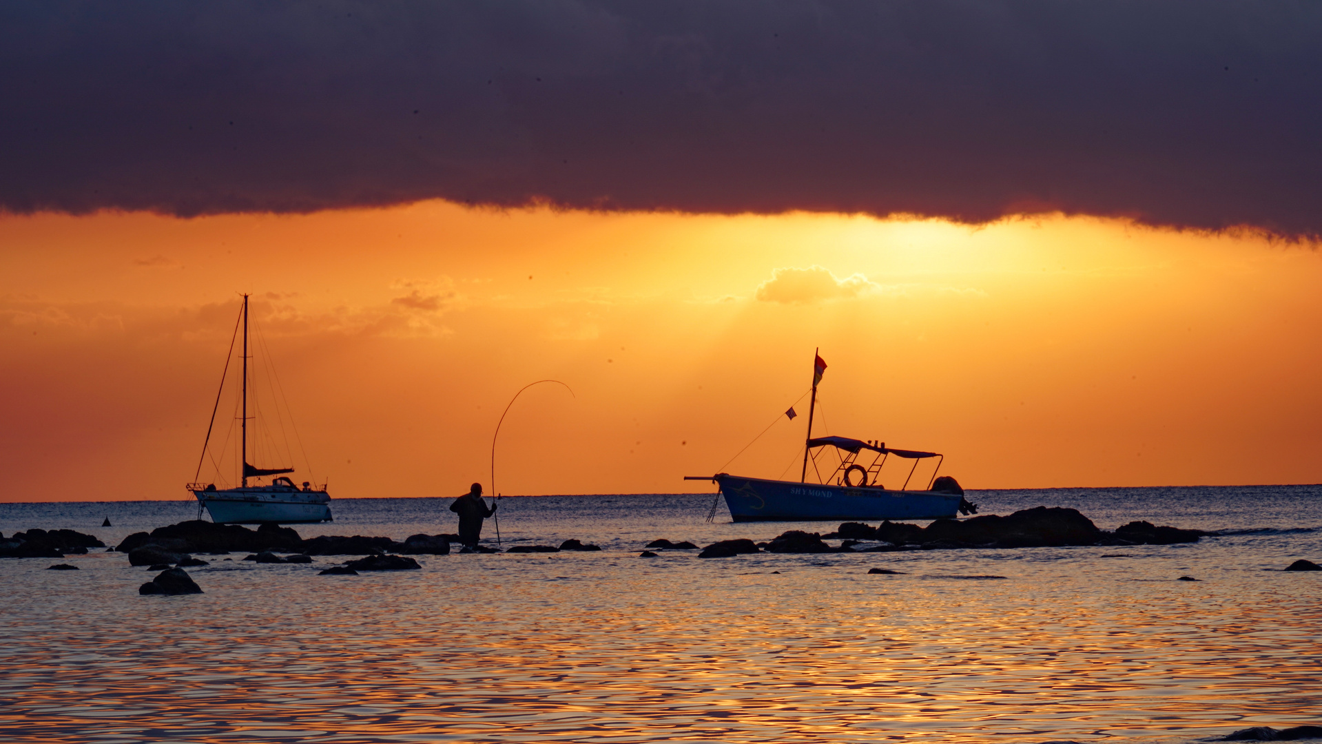 Mauritius Sonnenuntergang