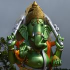 Mauritius - Statue von Ganesha am Ufer des Ganga Talao (März 2017)