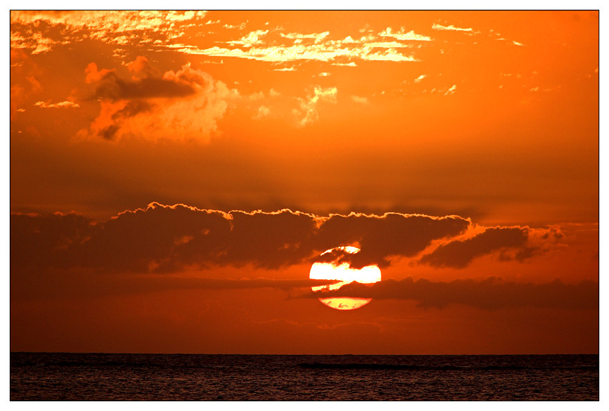 Mauritius sunset