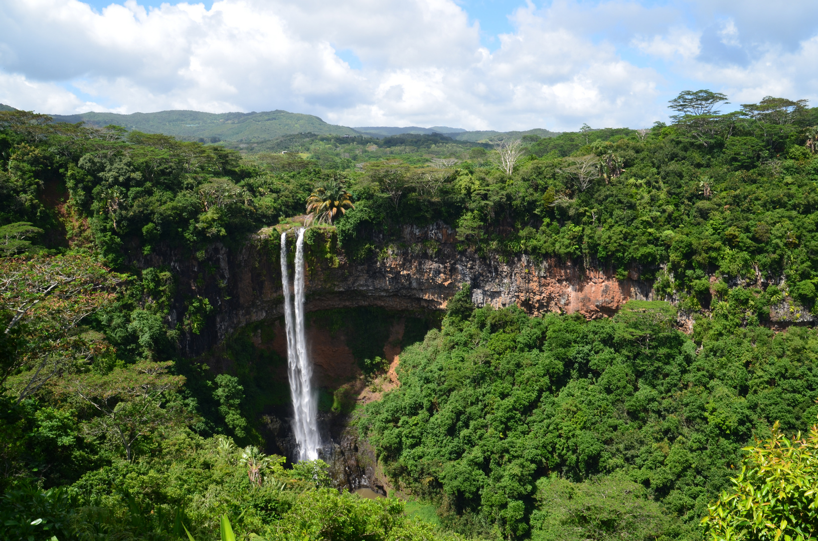 Mauritius - Wasserfall von Chamarel (März 2017)
