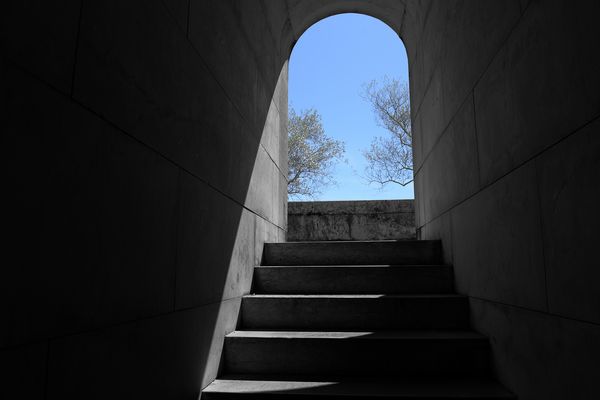 Mausoleo di Gabriele D'Annunzio - scorcio