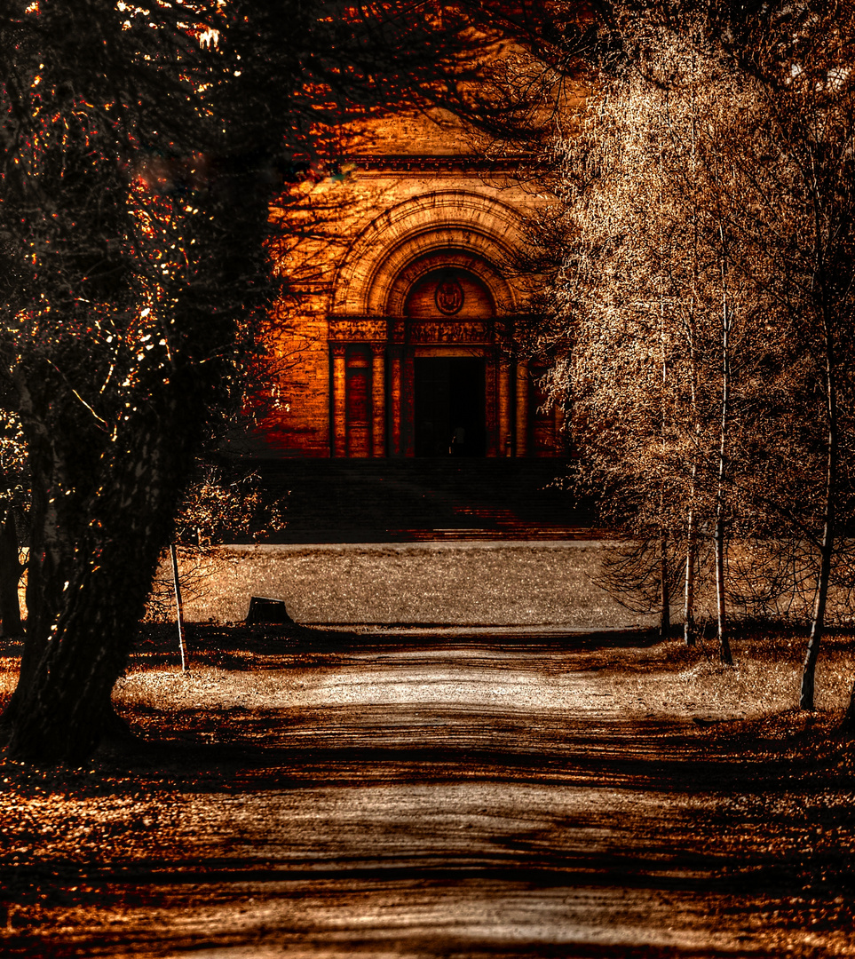 mausoleum.