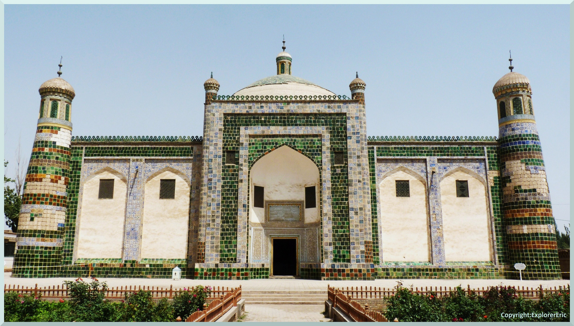 Mausoleum des Abakh Hoja in Kashgar ..............