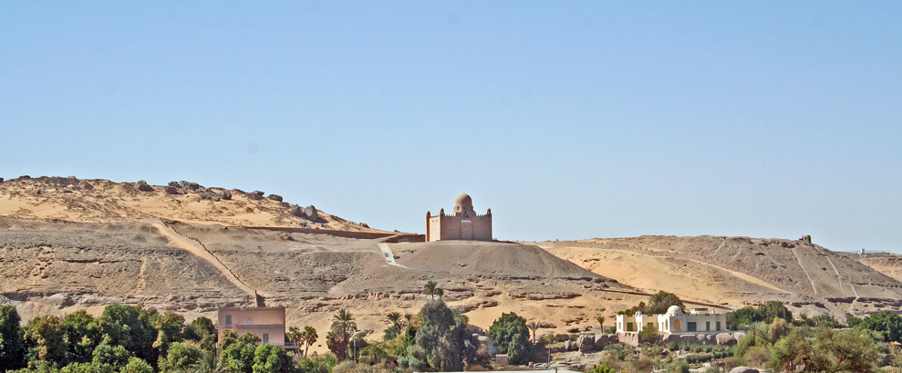 Mausoleum des Aga Sultans Mohamed Shah in Assuan