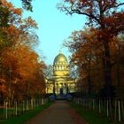 Mausoleum im Georgium Dessau - "Herbstlicher Blick"