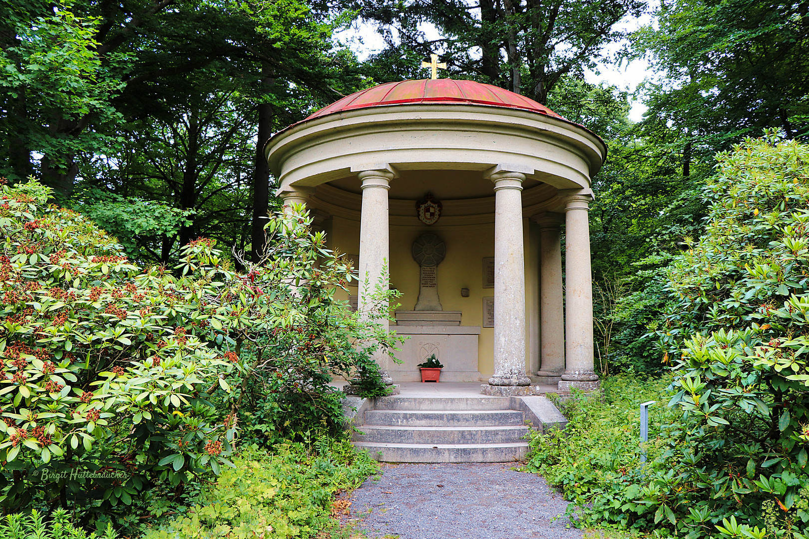 Mausoleum im Schlosspark Schwanberg