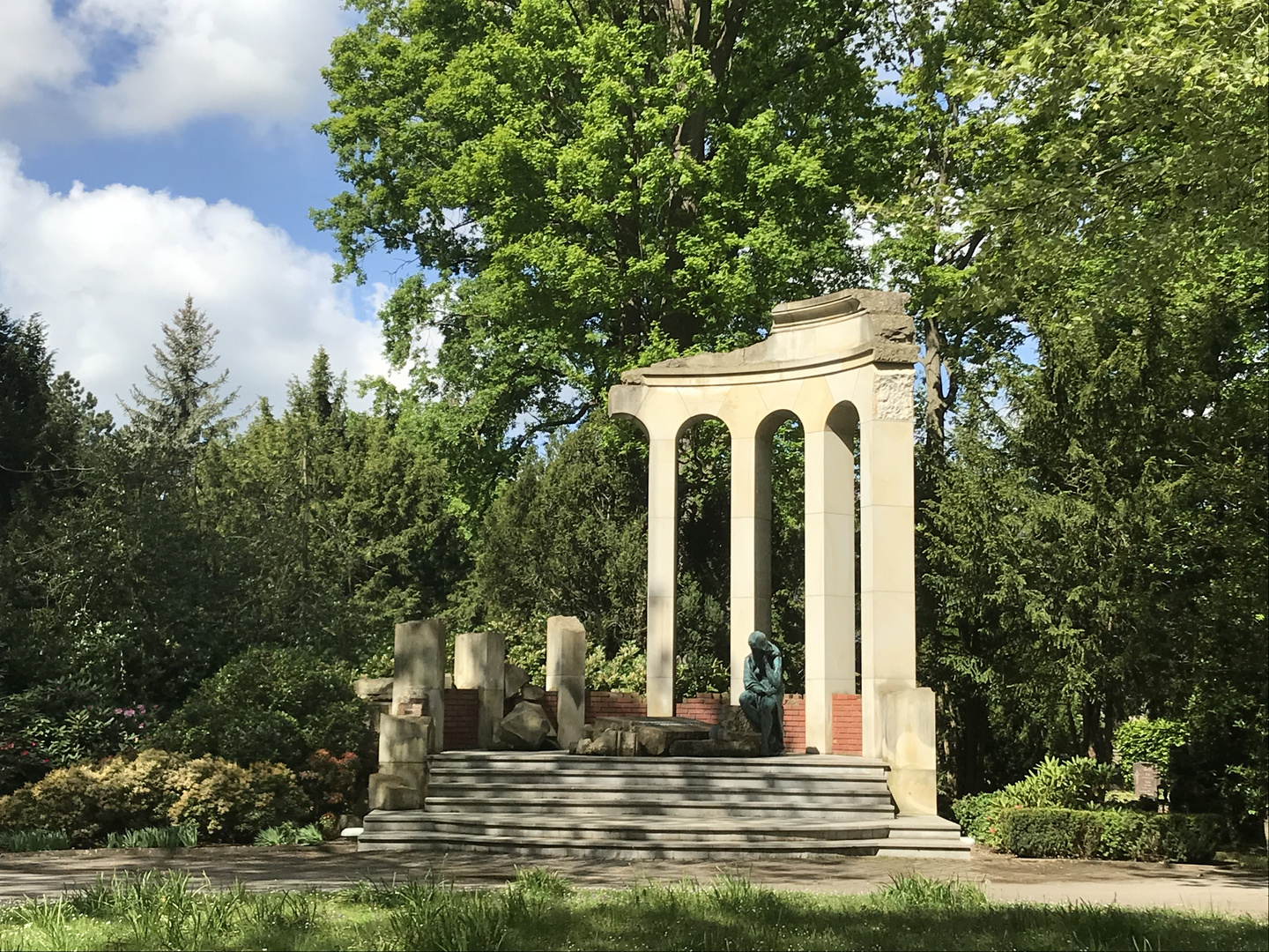 Mausoleum in Minden Nordfriedhof 3 Foto & Bild deutschland, europe