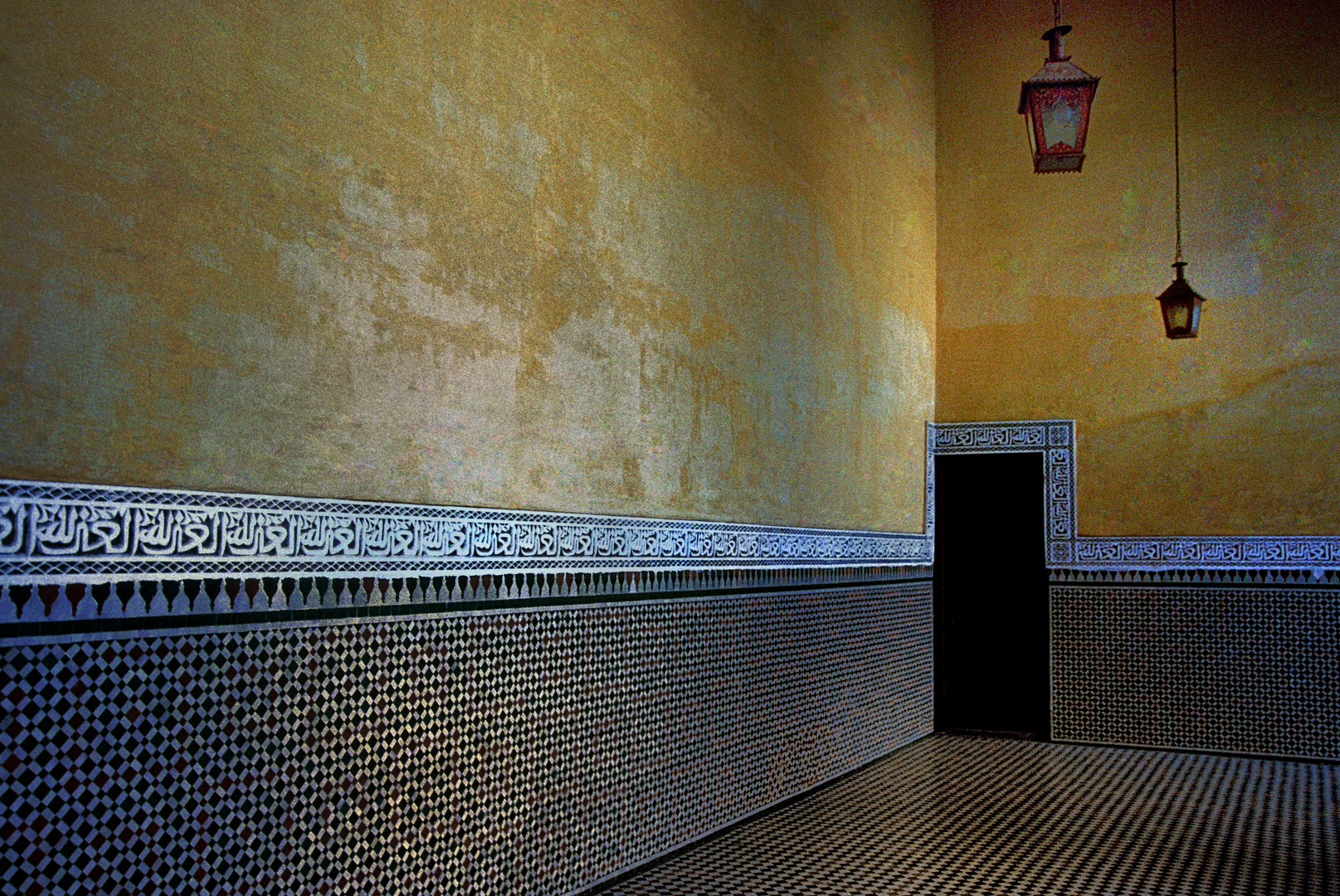 Mausoleum Mouly Ismail in Meknes