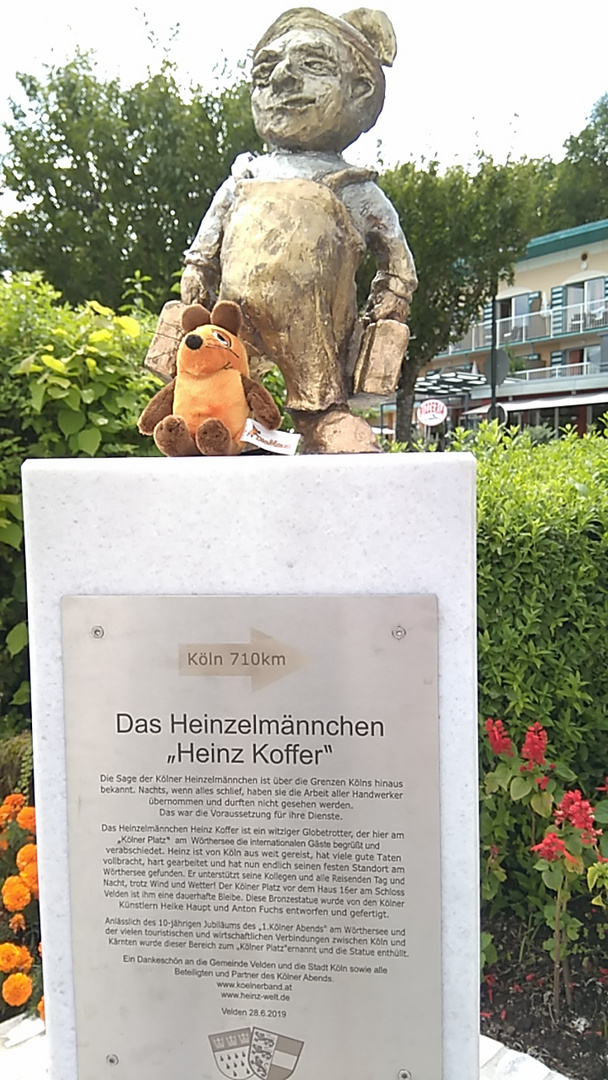 #mauszeit 2019 - Die Maus trifft fern der kölschen Heimat auf ein Heinzelmännchen