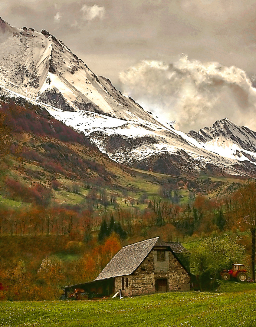 mauvais temps dans les pyrenees