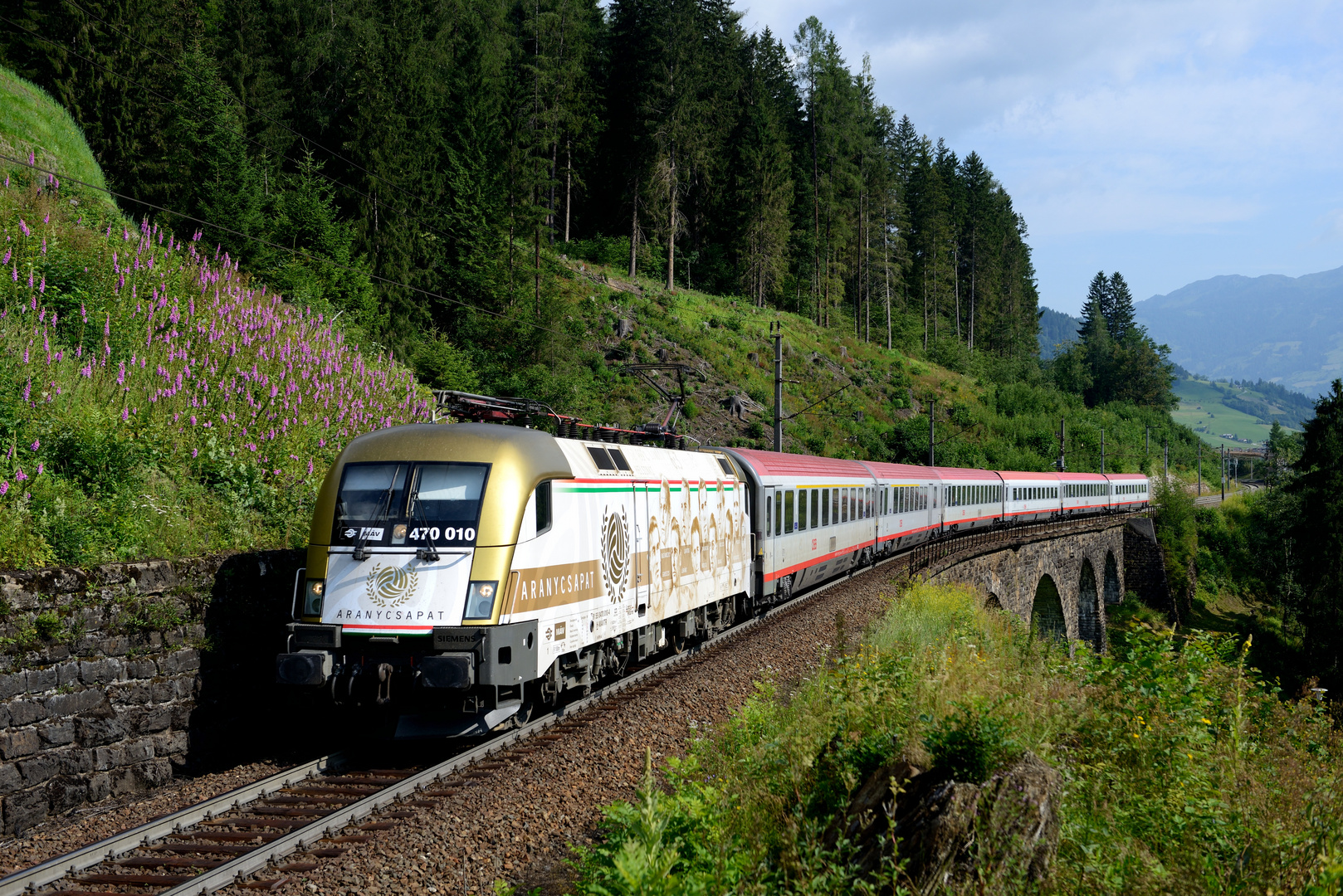 MAV 470 010 "Aranycsapat" Bad Hofgastein 