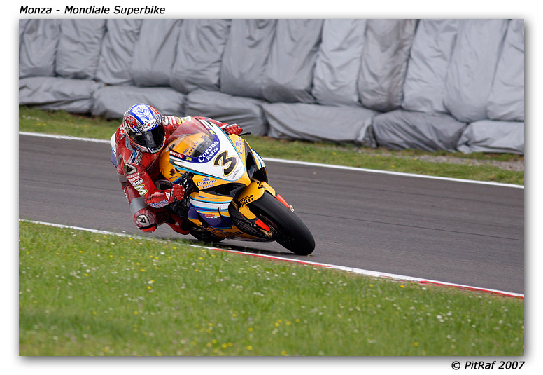 Max Biaggi - Monza 2007 - Mondiale Superbike