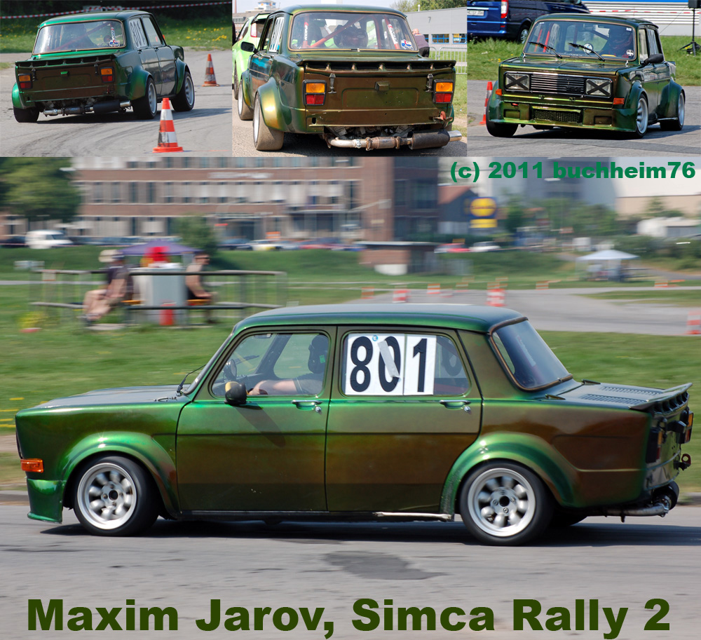 Max Jarov, Simca Rally 2, Auto Slalom Neuss