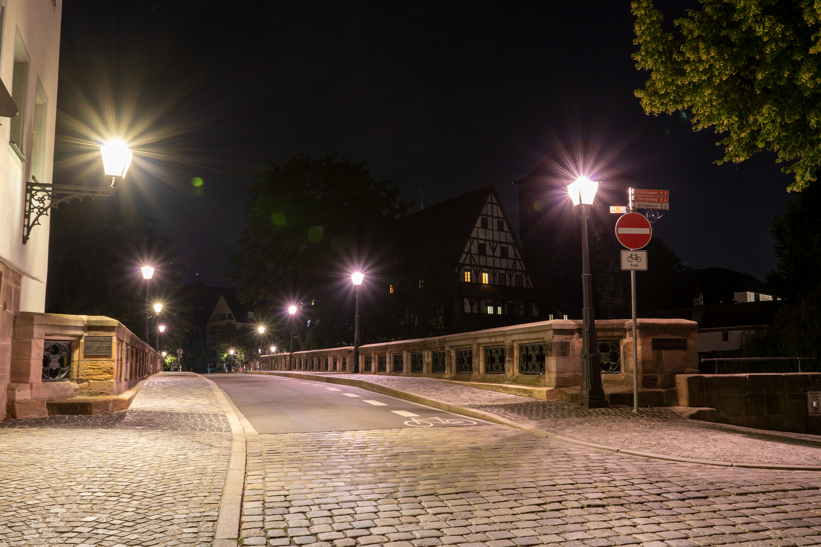 Maxbrücke in Nürnberg