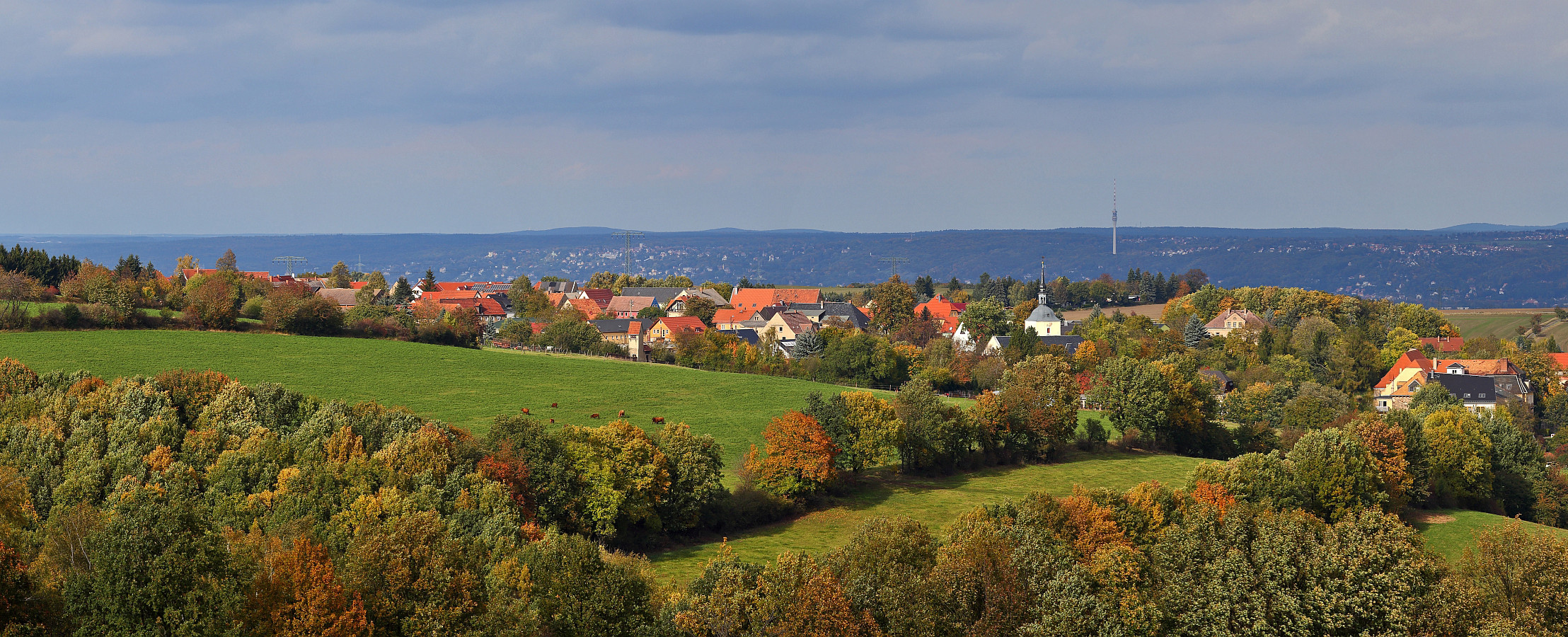 Maxen und das Elbtal sind hier im Blick...