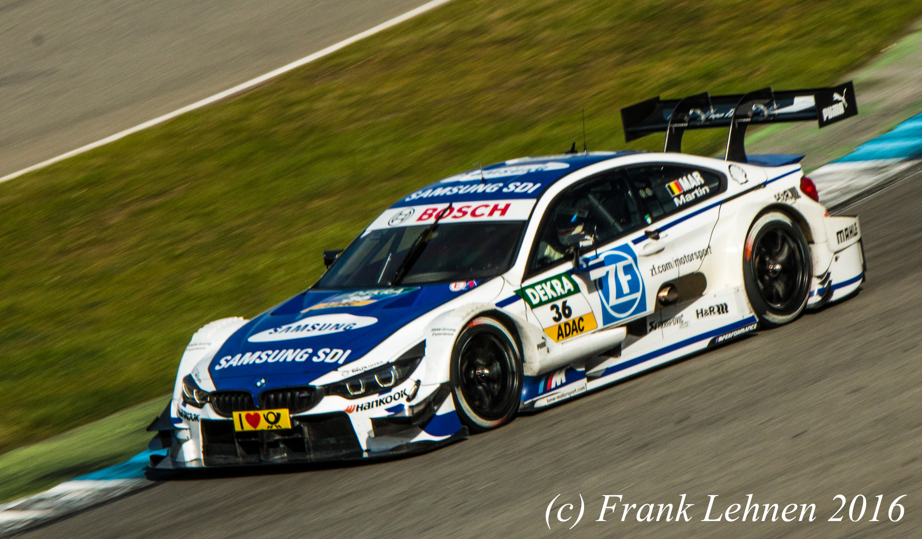 Maxime Martin - DTM Testfahrten Hockenheim 2016