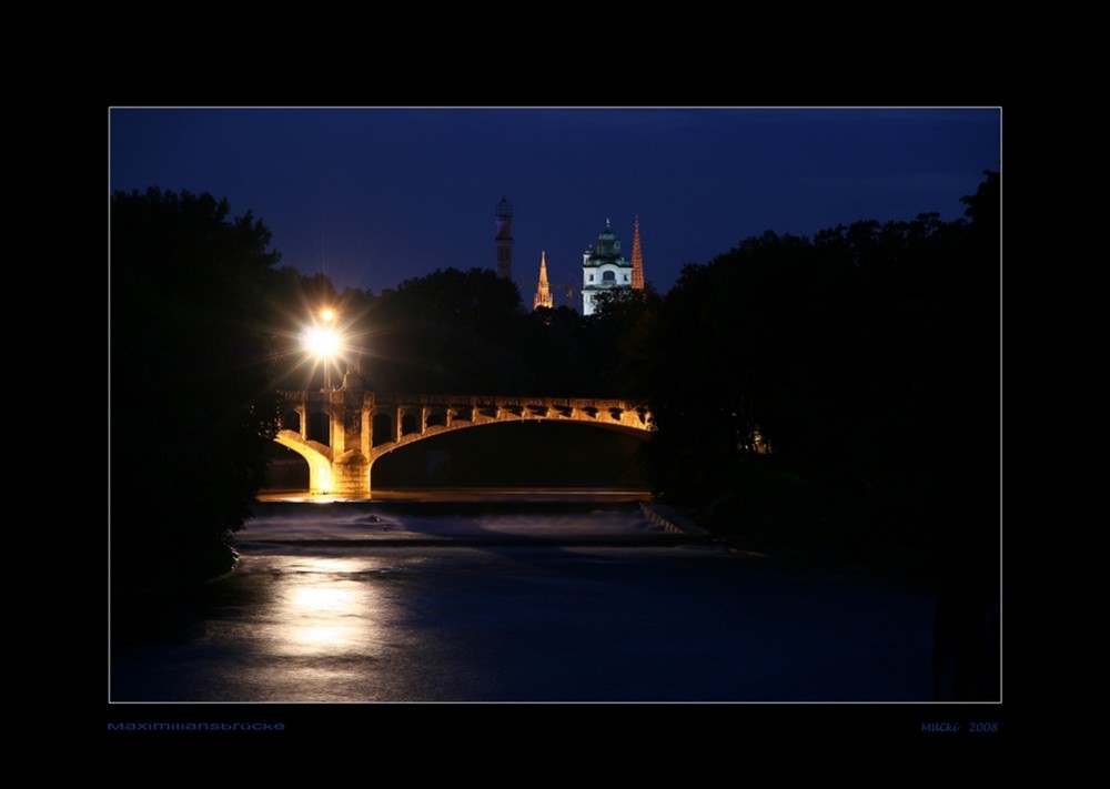 Maximiliansbrücke in München