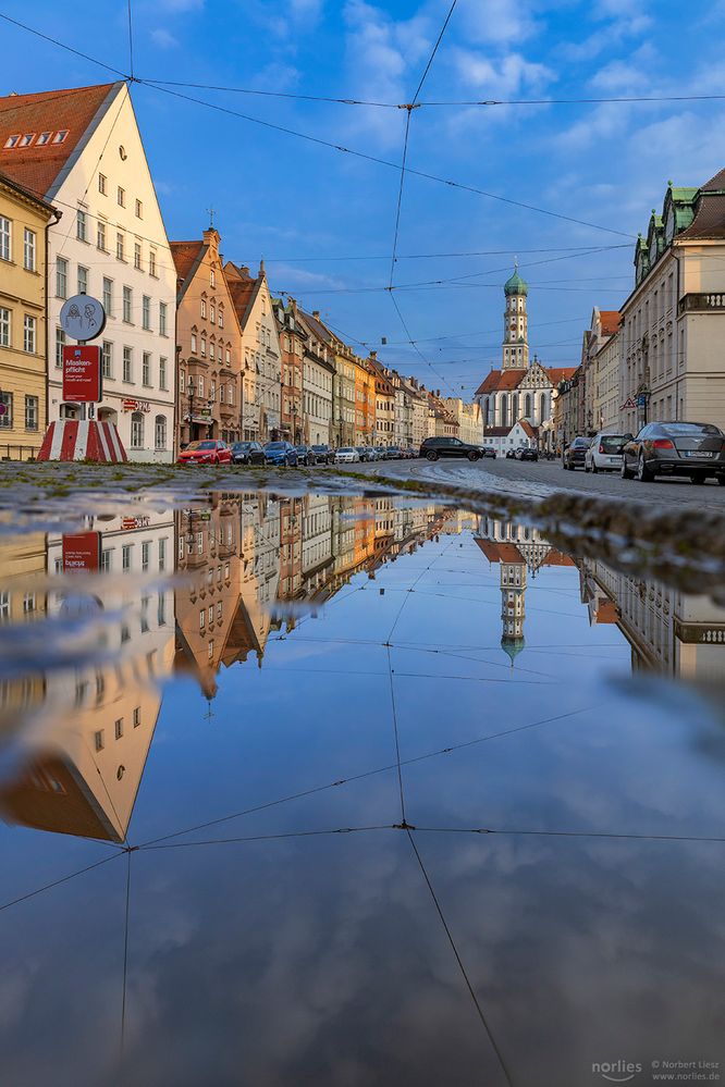 Maximilianstraße Spiegelung